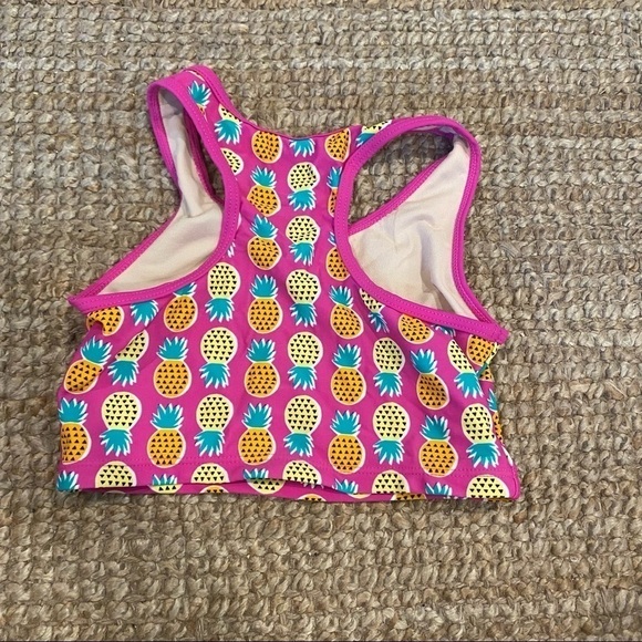 Tea collection Tropical Pineapples racerback tankini top 8 - Picture 3 of 6